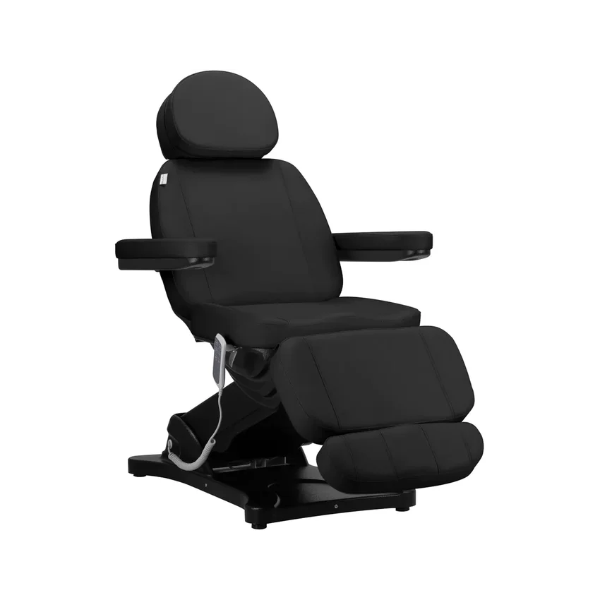 Fotel do tatuażu elektryczny SILLON CLASSIC 3 silniki czarny