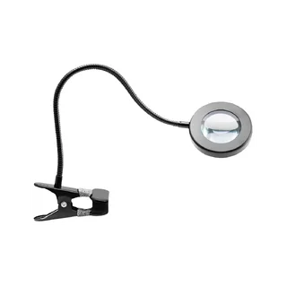 Lampa powiększająca wąż LED czarna