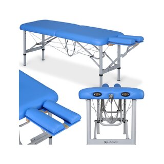 Chiro UltraLux 19, przenośny stół chiropraktyczny - niebieski