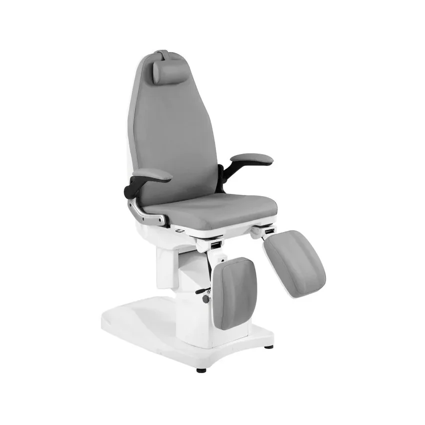 Fotel podologiczny Azzurro 709a 3 silniki szary