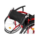 Lekki wózek inwalidzki z aluminiową ramą - Tylko 13,7 kg - Składany