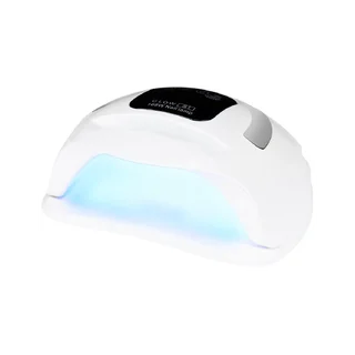 Lampa do paznokci UV Glow S1 168W - biało-srebrna