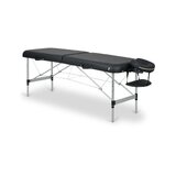 Przenośny stół do masażu, ekskluzywny Estetic Black Comfy Base K515
