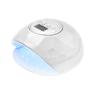 Lampa UV LED Shiny 86W biała/srebrna perłowa