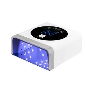 Lampa UV LED do paznokci OCHO NAILS X22 72W bezprzewodowa biała z podstawą lustrzaną