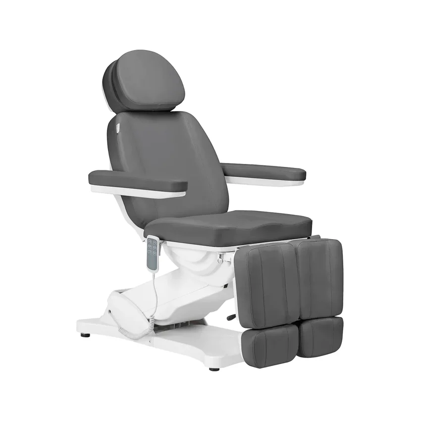 Elektryczny fotel do pielęgnacji stóp SILLON CLASSIC 3 silniki szary