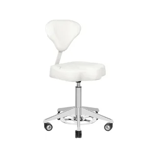 Ergonomiczny fotel roboczy - Azzurro 156f - biały