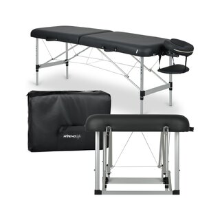 Przenośny stół do masażu, ekskluzywny Estetic Black Comfy Base K515