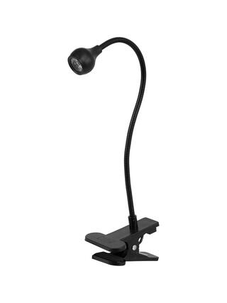 Lampa świecąca UV LED Snake na biurko czarna