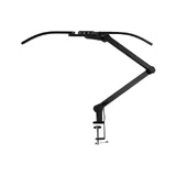 Lampa do manicure Glow L05 wygięta do blatu stołu, czarna