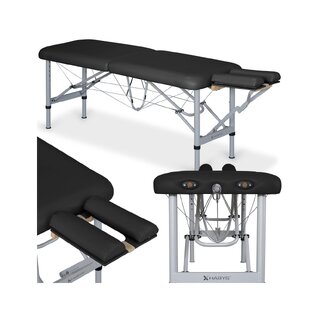 Chiro UltraLux 19, przenośny stół chiropraktyczny - czarny
