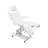 Fotel kosmetyczny do pedicure elektryczny Azzurro 706 1 silnik biały