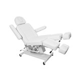 Fotel kosmetyczny do pedicure elektryczny Azzurro 706 1 silnik biały