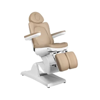 Elektryczny fotel do pielęgnacji stóp 870s 3 silniki cappuccino