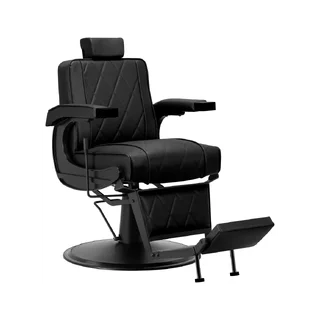 Fotel fryzjerski męski Hair System BM88066B czarny