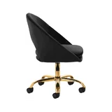 Fotel obrotowy Velvet QS-MF18G - czarny