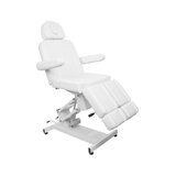 Fotel kosmetyczny do pedicure elektryczny Azzurro 706 1 silnik biały