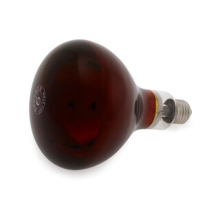 Żarówka na podczerwień do lamp grzewczych czerwona 275W E27
