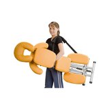 Fotel masujący Prestige Pneumatic Lift K012 niebieski