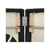 Przenośny stół do masażu, ekskluzywny Estetic Black Comfy Base K515