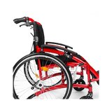 Lekki wózek inwalidzki z aluminiową ramą - Tylko 13,7 kg - Składany