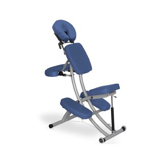 Fotel masujący Prestige Pneumatic Lift K012 niebieski