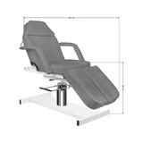 Fotel do pedicure hydrauliczny 210c pedi szary