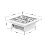 Wbudowany odpylacz MOMO J-404