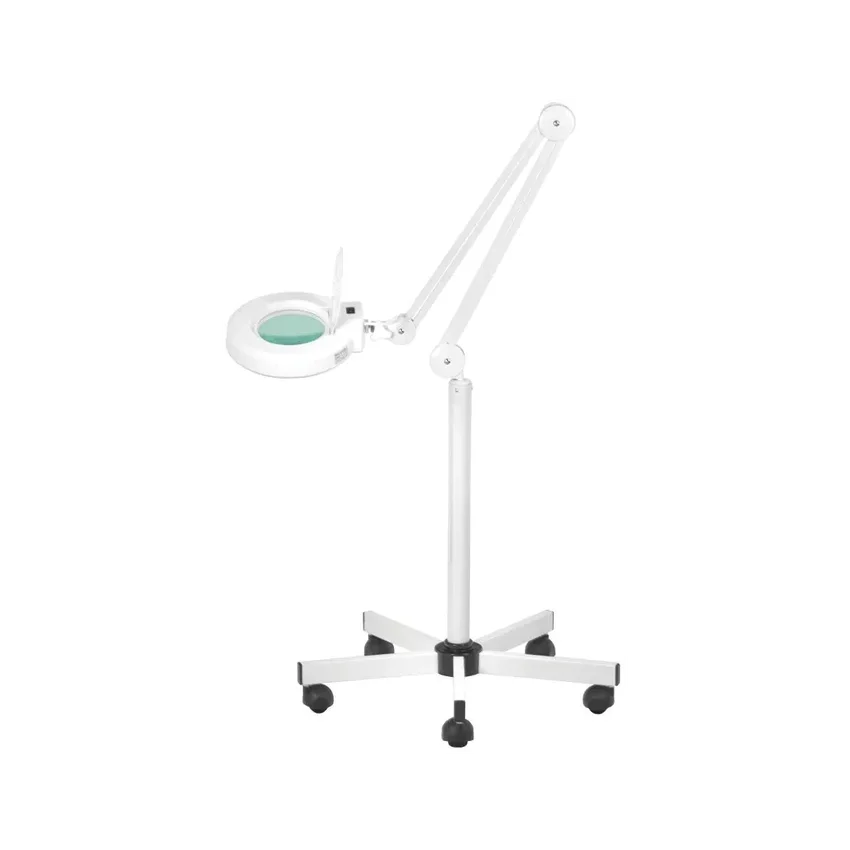 Lampa lupa LED S5 + stojak z kółkami