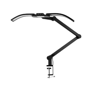 Lampa do manicure Glow L05 wygięta do blatu stołu, czarna