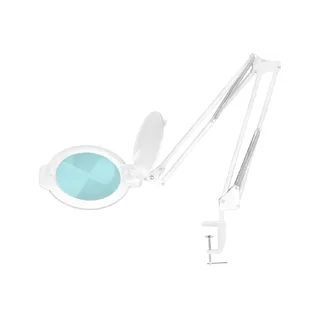Lampa powiększająca LED Lampa powiększająca Moonlight 8013/6" biała na blat stołu