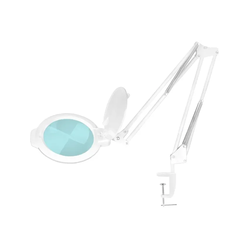 Lampa powiększająca LED Lampa powiększająca Moonlight 8013/6" biała na blat stołu