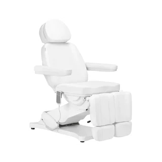 Fotel do pedicure elektryczny SILLON CLASSIC 2 silniki pedicure biały