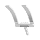 Lampa do manicure Glow L05 wygięta do ustawienia na blacie stołu, biała