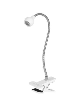 Lampa świecąca UV LED Snake na biurko biała