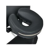 Przenośny stół do masażu, ekskluzywny Estetic Black Comfy Base K515