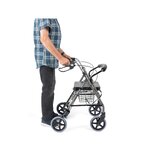 Chodzik aluminiowy z 4 kołami