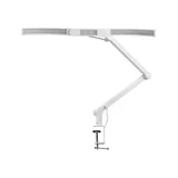 Lampa do manicure Glow L05 wygięta do ustawienia na blacie stołu, biała