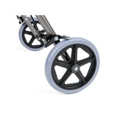 Chodzik aluminiowy z 4 kołami