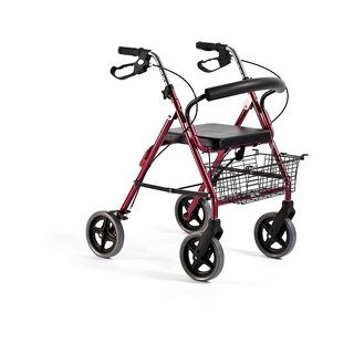 Chodzik aluminiowy z 4 kołami