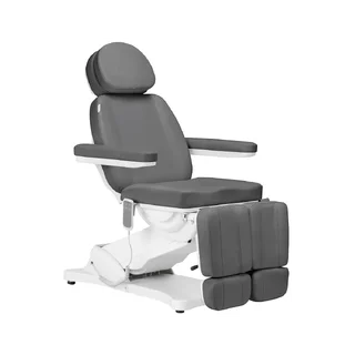 Elektryczny fotel do pedicure SILLON CLASSIC 2 silniki pedicure szary