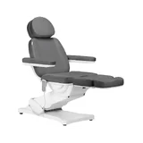 Elektryczny fotel kosmetyczny SILLON CLASSIC 3 silniki szary