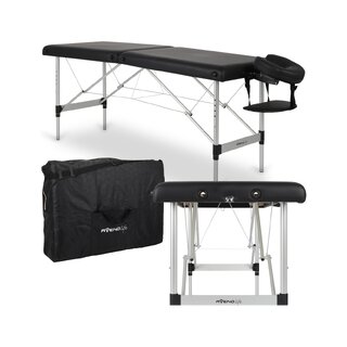 Przenośny stół do masażu Nina Comfy Base K515 Czarny