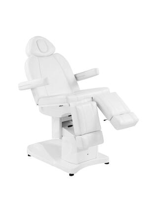 Fotel kosmetyczny do pedicure elektryczny Azzurro 708AS 3 silniki biały