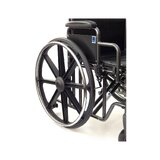 Wózek inwalidzki o szerokości 56 cm, wzmocniona rama – Nośność: 225 kg