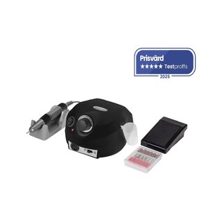 Elektryczny pilnik do paznokci - Activ Power wiertarka do paznokci J202 czarna 65W